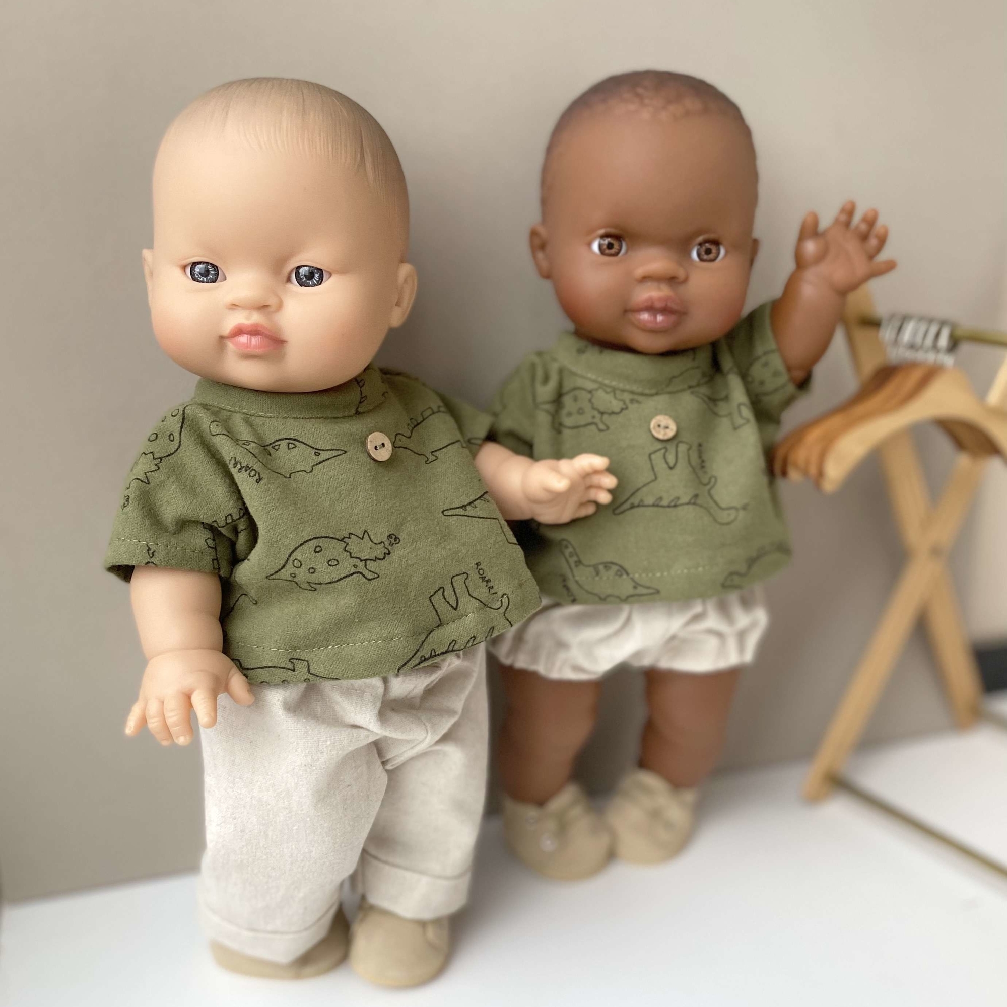 Наборы: рубашка+штаны, рубашка+шорты