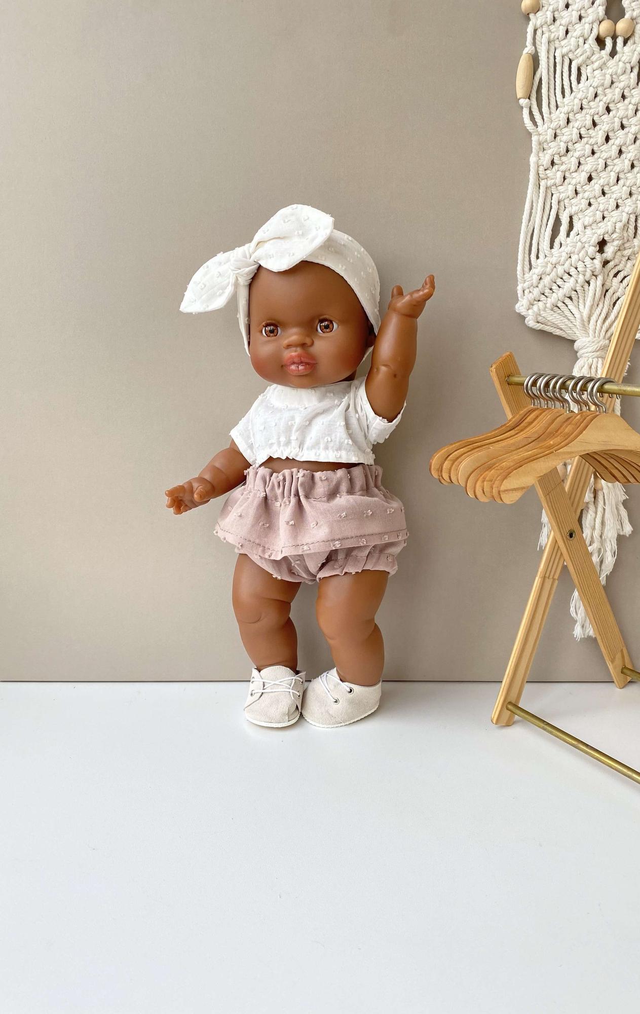 Топ + шортики + повязка