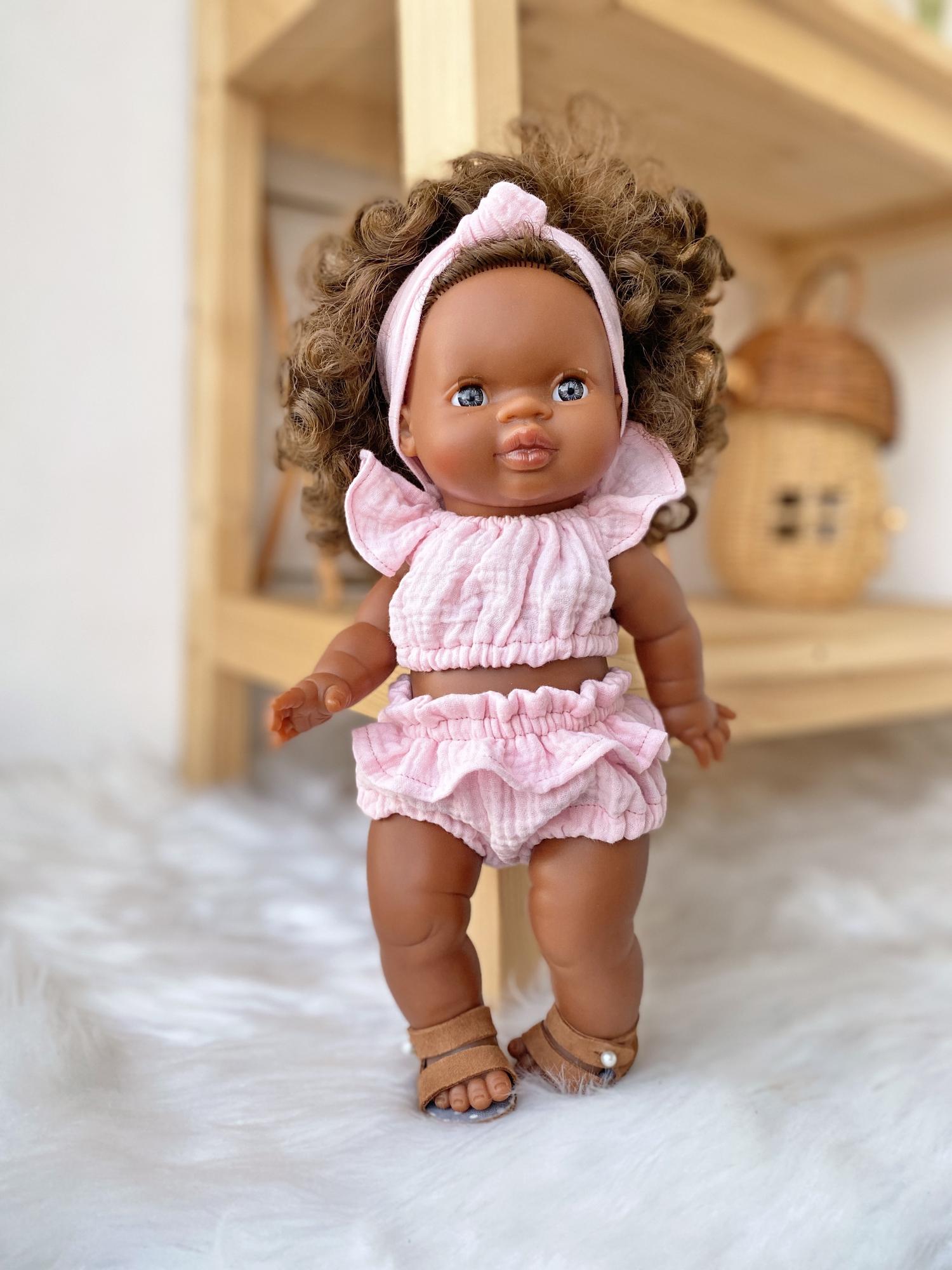 Блузка и шортики базовые