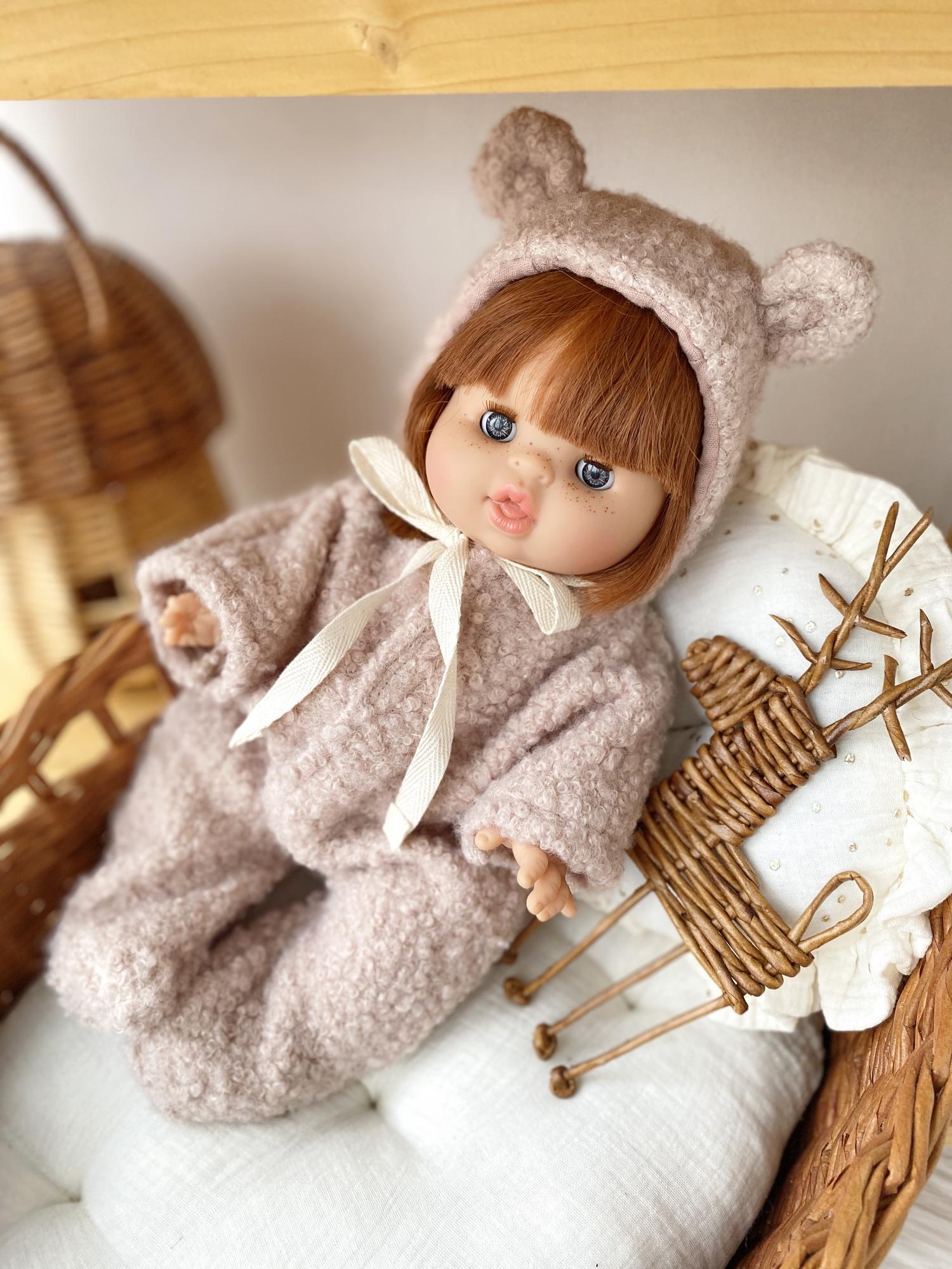 Комбинезон "Букле" с шапочкой