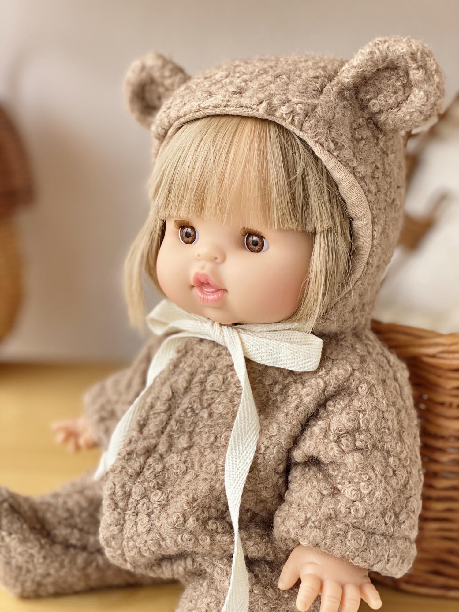 Комбинезон "Букле" с шапочкой